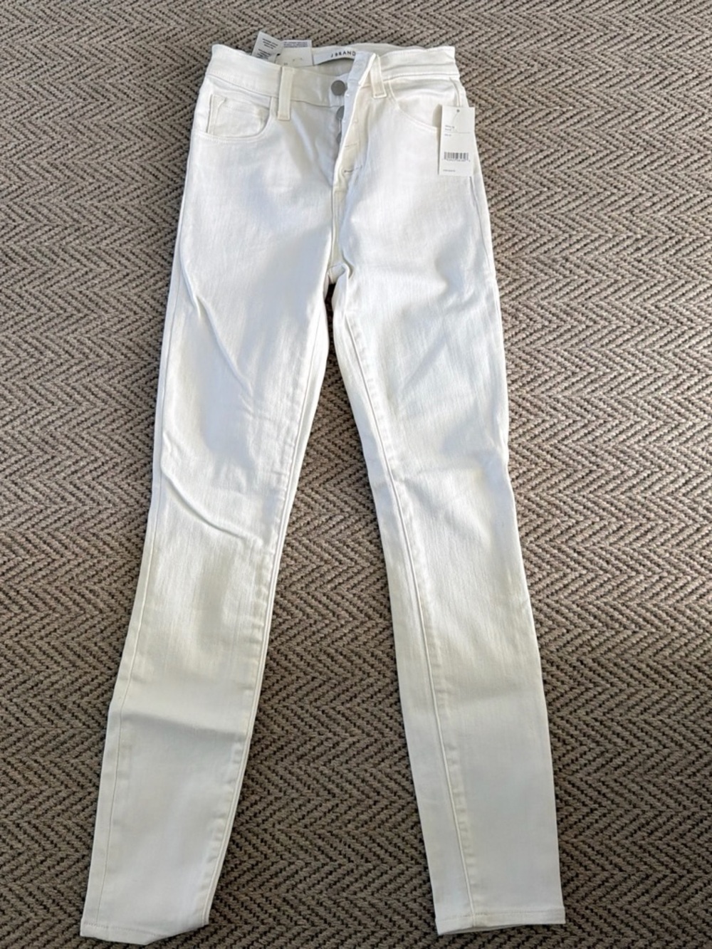 J Brand Women's White Skinny Jeans